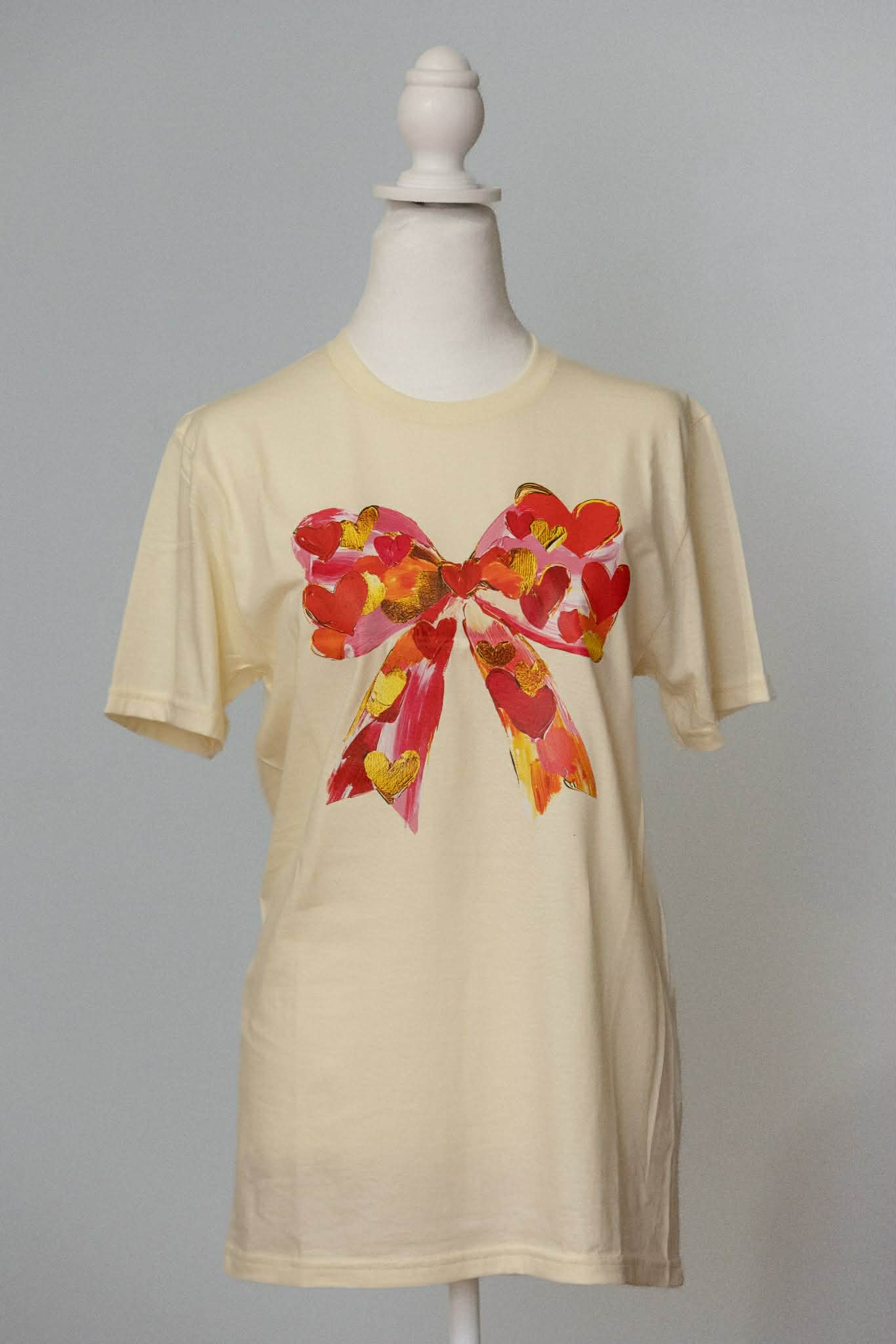 Valentine Bow Graphic Tee