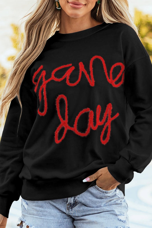 Game Day Drop Sleeve Sweatshirt