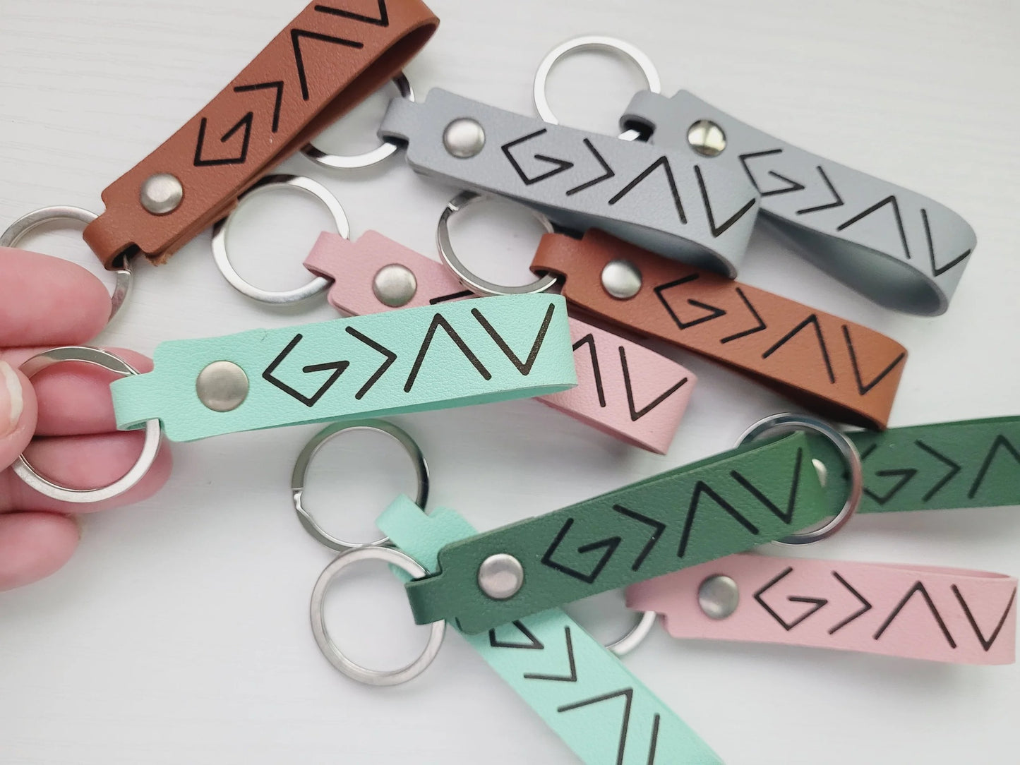 God Is Greater Keychain