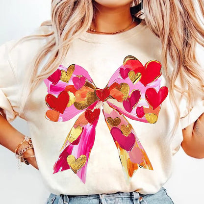 Valentine Bow Graphic Tee